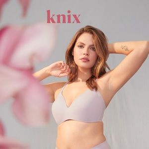 NWT Knix Wing Woman Contour Bra in Orchid Size 8